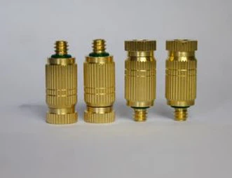 فشار بالا سیستم خنک کننده در فضای باز Brass Misting Nut Fog